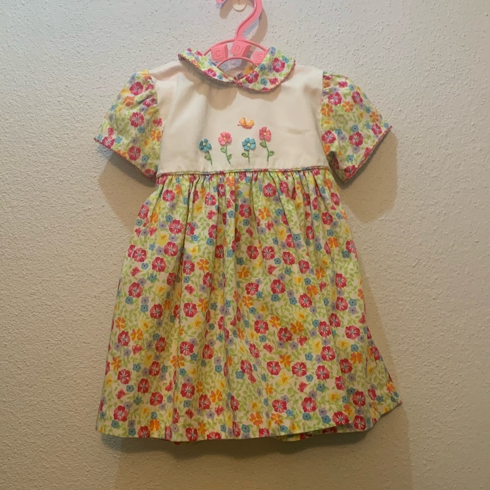 Glory Kids Baby Girls 6M Ready for Spring Floral Dress - Picture 7 of 8